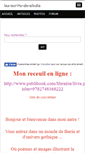 Mobile Screenshot of poemes-gothique.blog4ever.com