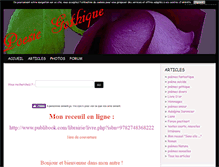 Tablet Screenshot of poemes-gothique.blog4ever.com