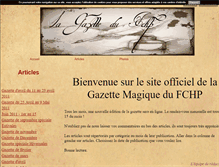 Tablet Screenshot of gazette-fchp.blog4ever.com