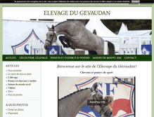 Tablet Screenshot of elevagedugevaudan.blog4ever.com