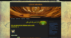 Desktop Screenshot of lexicarabia.blog4ever.com
