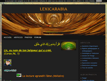 Tablet Screenshot of lexicarabia.blog4ever.com
