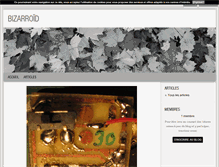 Tablet Screenshot of bizarroid.blog4ever.com