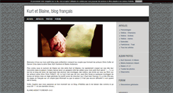 Desktop Screenshot of glee-klaine.blog4ever.com