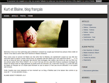 Tablet Screenshot of glee-klaine.blog4ever.com
