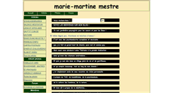 Desktop Screenshot of marie-martine-mestre.blog4ever.com