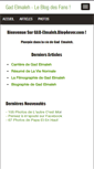 Mobile Screenshot of gad-elmaleh.blog4ever.com