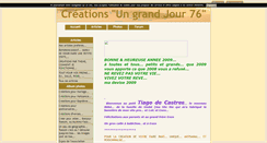 Desktop Screenshot of creationsungrandjour76.blog4ever.com