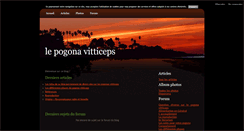 Desktop Screenshot of ledragonbarbu.blog4ever.com