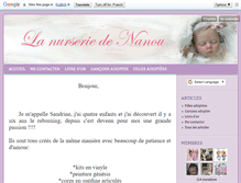 Tablet Screenshot of lanurseriedenanou.blog4ever.com