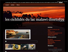 Tablet Screenshot of cichlideslacmalawi-dinetof59.blog4ever.com