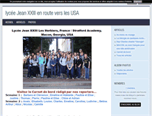 Tablet Screenshot of jean23usa.blog4ever.com