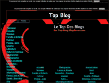 Tablet Screenshot of annuaire-blog.blog4ever.com