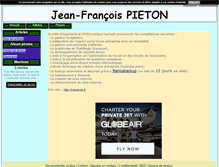 Tablet Screenshot of jean-francois-pieton.blog4ever.com