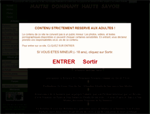 Tablet Screenshot of maitrephilippe.blog4ever.com