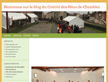 Tablet Screenshot of comitedesfeteschamblet.blog4ever.com