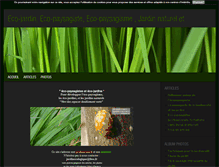 Tablet Screenshot of ecojardin-ecopaysagiste.blog4ever.com