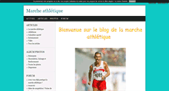 Desktop Screenshot of marche-athletic.blog4ever.com