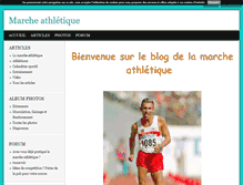 Tablet Screenshot of marche-athletic.blog4ever.com