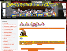 Tablet Screenshot of beaurains2000cyclo.blog4ever.com