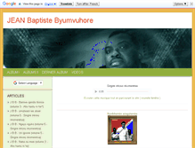 Tablet Screenshot of byumvuhore.blog4ever.com