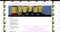 Desktop Screenshot of footfeminin82.blog4ever.com