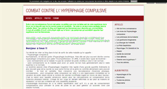 Desktop Screenshot of hyperphagiecompulsive.blog4ever.com