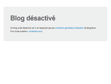 Tablet Screenshot of jnsgsbsaw.blog4ever.com