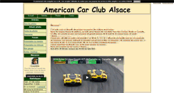 Desktop Screenshot of americancarclubalsace.blog4ever.com