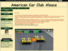 Tablet Screenshot of americancarclubalsace.blog4ever.com