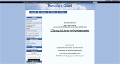 Desktop Screenshot of parcours-quad.blog4ever.com