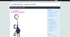 Desktop Screenshot of lapetitefabrique.blog4ever.com