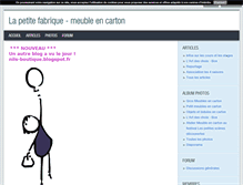 Tablet Screenshot of lapetitefabrique.blog4ever.com