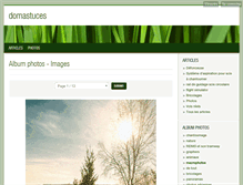 Tablet Screenshot of domastuces.blog4ever.com