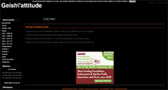 Desktop Screenshot of geishattitude.blog4ever.com