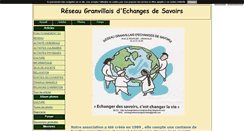 Desktop Screenshot of echangesdessavoirsgranvillais.blog4ever.com