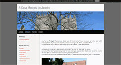 Desktop Screenshot of casamendesdojaneiro.blog4ever.com