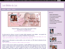 Tablet Screenshot of lesbebesdulac.blog4ever.com