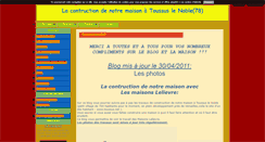 Desktop Screenshot of maison-toussus.blog4ever.com