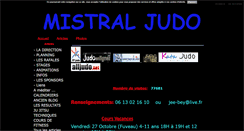 Desktop Screenshot of mistraljudo.blog4ever.com