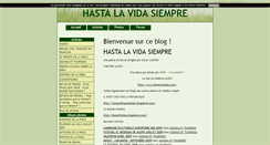 Desktop Screenshot of hastalavidasiempre.blog4ever.com