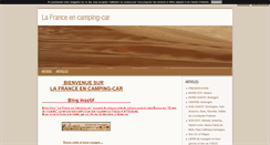 Desktop Screenshot of lafranceencamping-car.blog4ever.com