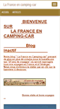 Mobile Screenshot of lafranceencamping-car.blog4ever.com