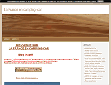 Tablet Screenshot of lafranceencamping-car.blog4ever.com
