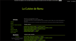 Desktop Screenshot of lacuisinederomu.blog4ever.com