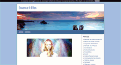 Desktop Screenshot of essence-i-elles.blog4ever.com