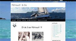 Desktop Screenshot of petrouch.blog4ever.com