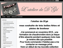 Tablet Screenshot of l-atelier-de-d-ge.blog4ever.com