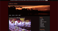 Desktop Screenshot of delicecreole.blog4ever.com