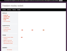 Tablet Screenshot of freedom-movies.blog4ever.com
